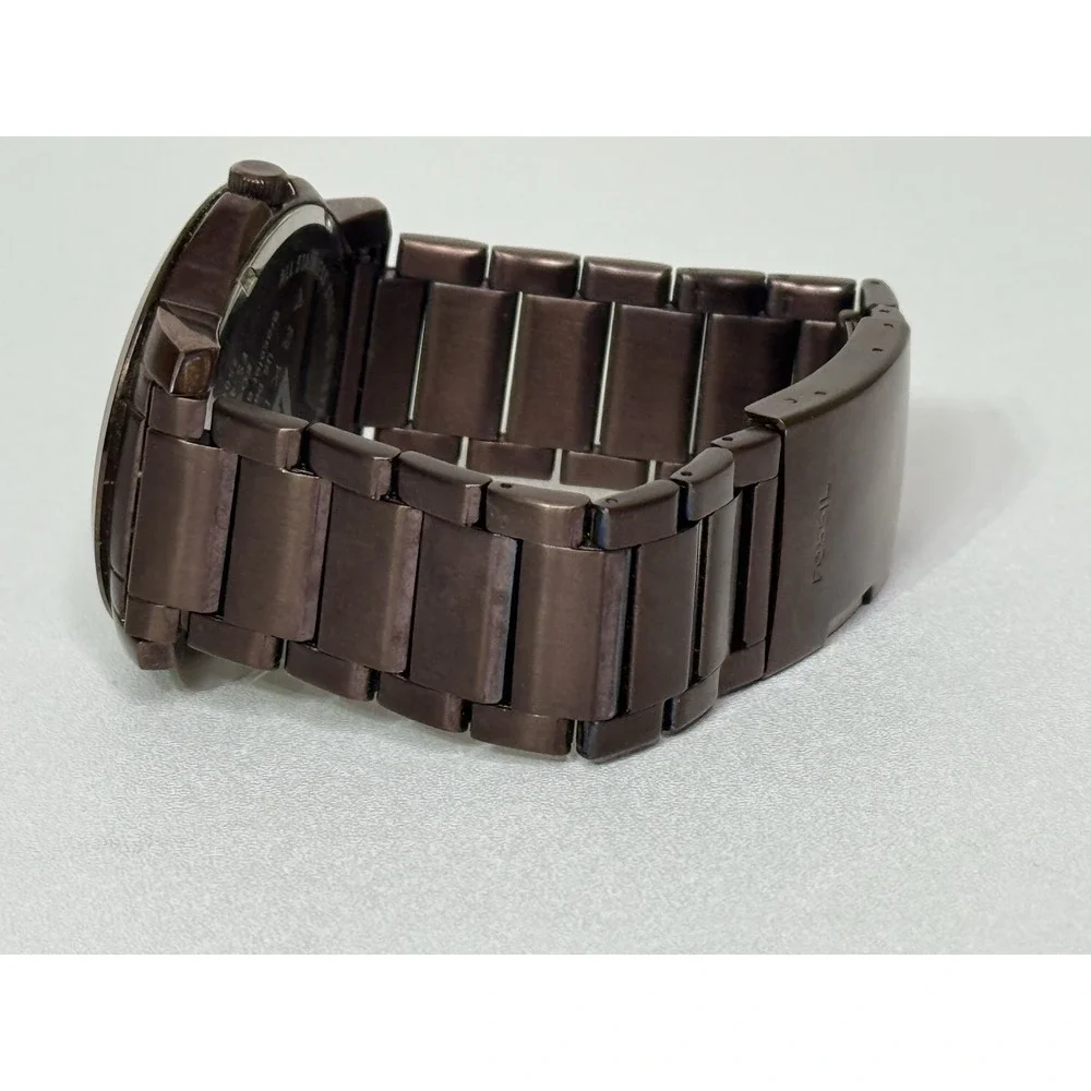 Fossil Men's Arkitekt FS4329 Stainless‎ Steel Water Resistant Bronze Tone Watch